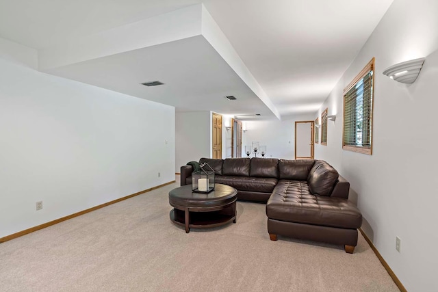 13545 Glasgow Ln, Apple Valley, MN 55124 - living room with carpet floors and baseboards