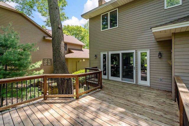 13545 Glasgow Ln, Apple Valley, MN 55124 - view of wooden deck