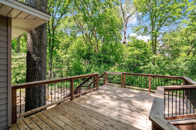 13545 Glasgow Ln, Apple Valley, MN 55124 - view of deck