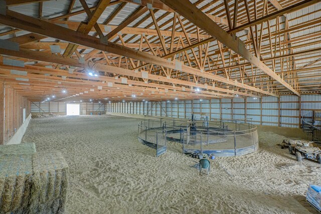 17690 Clayton Ave E, Vermillion Twp, MN 55068 - misc room with vaulted ceiling