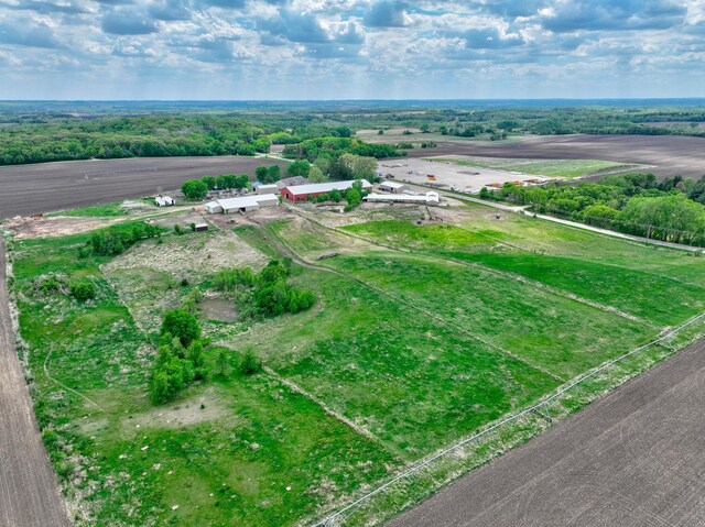 17690 Clayton Ave E, Vermillion Twp, MN 55068 - aerial overview of property's location featuring rural landscape