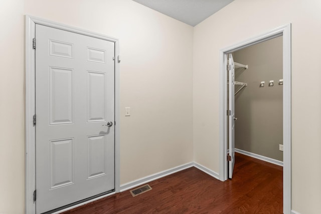 14111 Abercorn Ave, Rosemount, MN 55068 - hall with dark wood-style floors and baseboards