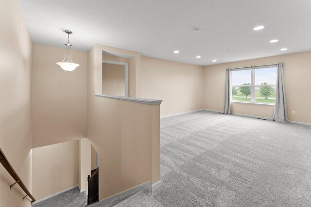 14111 Abercorn Ave, Rosemount, MN 55068 - unfurnished room with light carpet, recessed lighting, and baseboards
