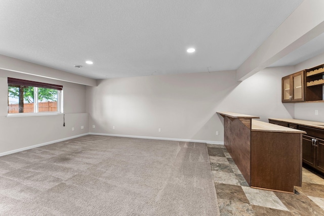 14111 Abercorn Ave, Rosemount, MN 55068 - bar area with recessed lighting, baseboards, and carpet floors