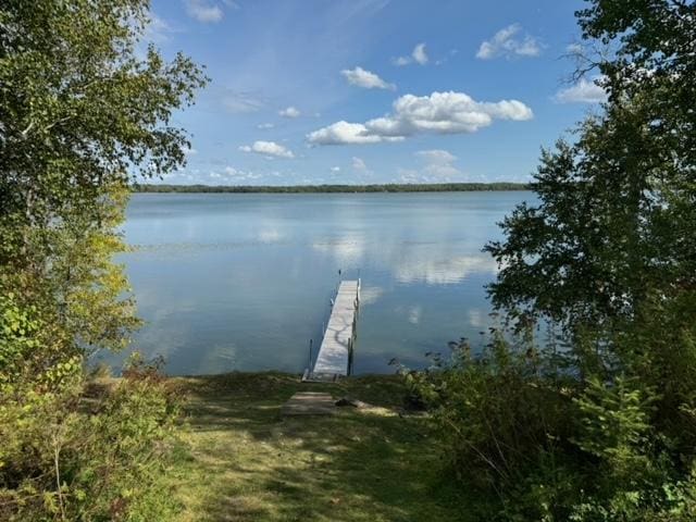 48408 Pillar Rd, Deer River, MN 56631 - dock with a water view