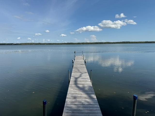 48408 Pillar Rd, Deer River, MN 56631 - dock with a water view