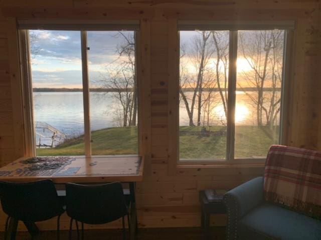48408 Pillar Rd, Deer River, MN 56631 - doorway featuring a water view