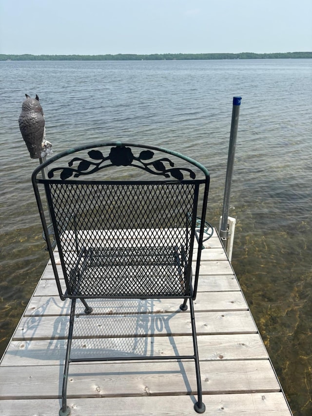 48408 Pillar Rd, Deer River, MN 56631 - dock area with a water view
