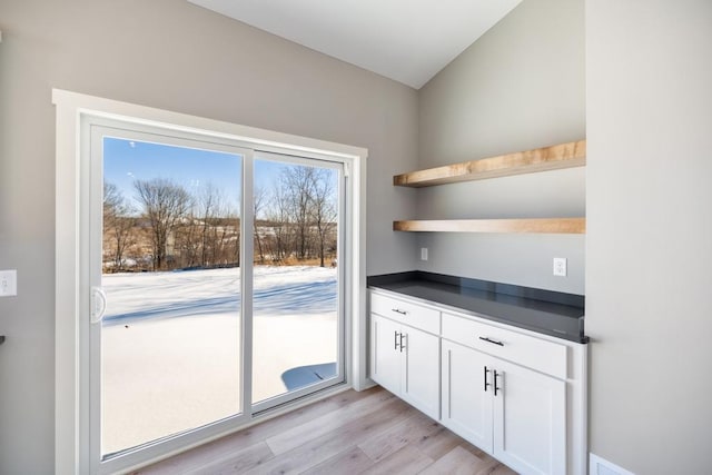7773 Gunner Dr, Clear Lake, MN 55319 - bar area featuring light wood-style flooring
