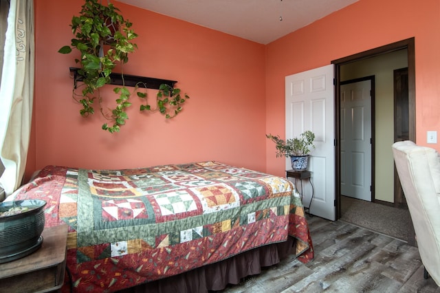 411 Ladd Ln, Osceola, WI 54020 - bedroom with wood finished floors