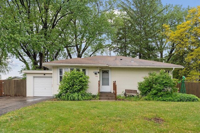 2505 Florida Ave N, Golden Valley, MN 55427 - single story home with entry steps, asphalt driveway, and an attached garage