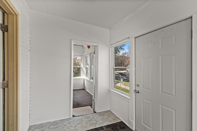2745 Columbus Ave, Minneapolis, MN 55407 - entryway with healthy amount of natural light and ornamental molding