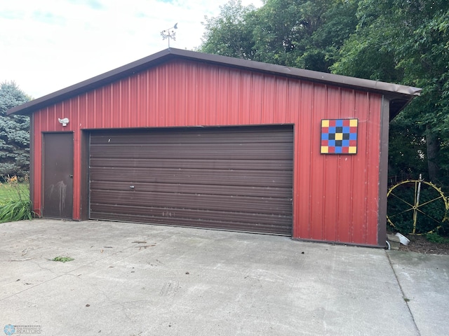 8416 141st Ave SE, Milnor, ND 58060 - view of detached garage