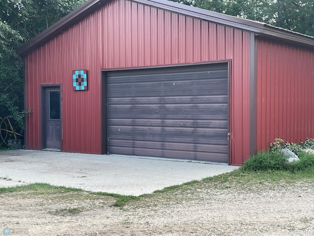 8416 141st Ave SE, Milnor, ND 58060 - view of detached garage
