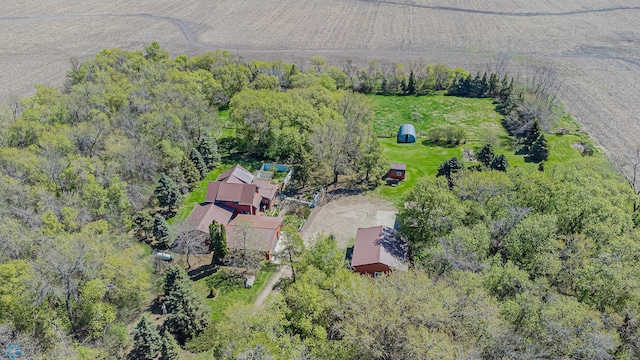 8416 141st Ave SE, Milnor, ND 58060 - aerial view of sparsely populated area