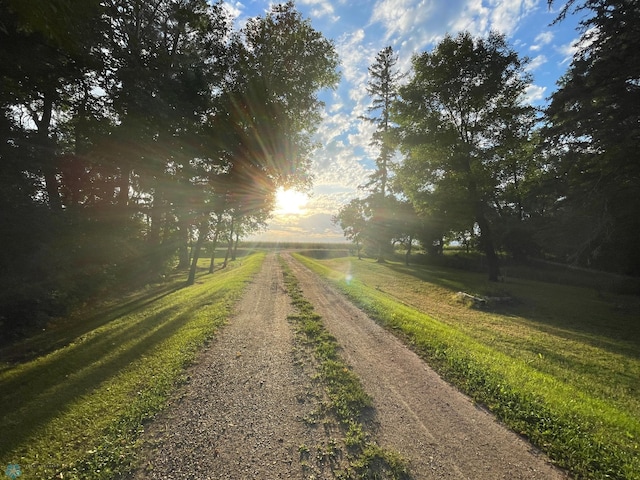 8416 141st Ave SE, Milnor, ND 58060 - view of dirt / gravel road