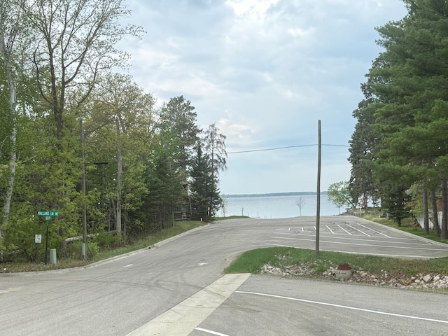 4231 Teal Ln NE, Bemidji, MN 56601 - view of asphalt road with a water view
