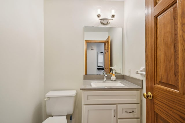 4311 Pond View Dr, White Bear Twp, MN 55110 - bathroom with toilet and vanity