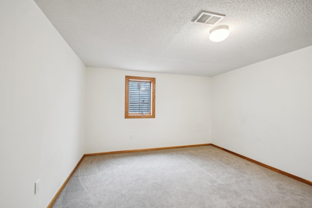 4311 Pond View Dr, White Bear Twp, MN 55110 - carpeted empty room featuring baseboards and a textured ceiling