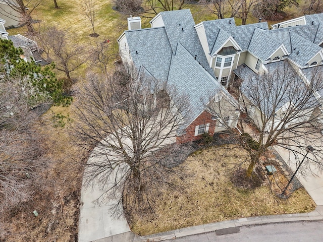 4311 Pond View Dr, White Bear Twp, MN 55110 - view from above of property