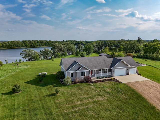 29506 435th Ave, Ottertail, MN 56571 - view from above of property with a large body of water