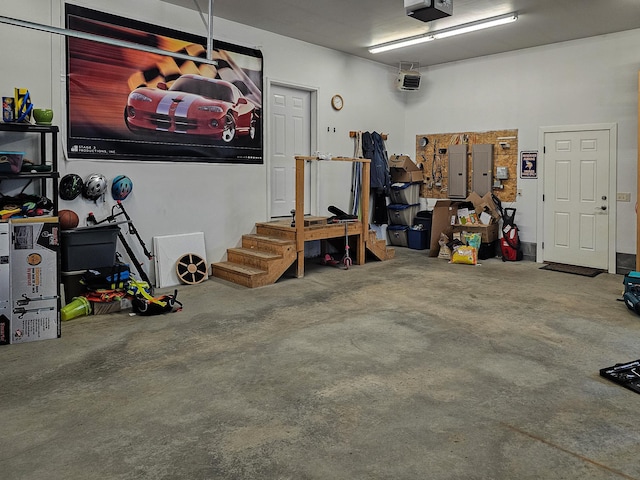 29506 435th Ave, Ottertail, MN 56571 - garage with a garage door opener and electric panel
