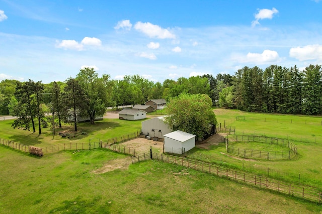 28748 Palm St NW, Isanti, MN 55040 - overview of rural landscape with agricultural land