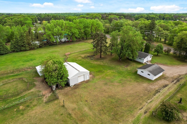 28748 Palm St NW, Isanti, MN 55040 - view of rural area featuring a heavily wooded area
