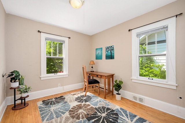 4027 24th Ave S, Minneapolis, MN 55406 - office space featuring plenty of natural light, wood finished floors, and baseboards