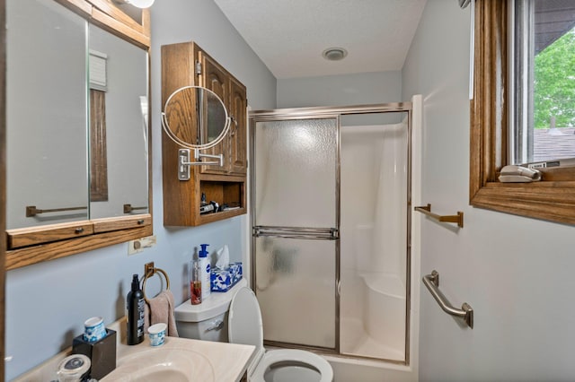 4781 Zealand Ave N, New Hope, MN 55428 - bathroom featuring a stall shower and vanity