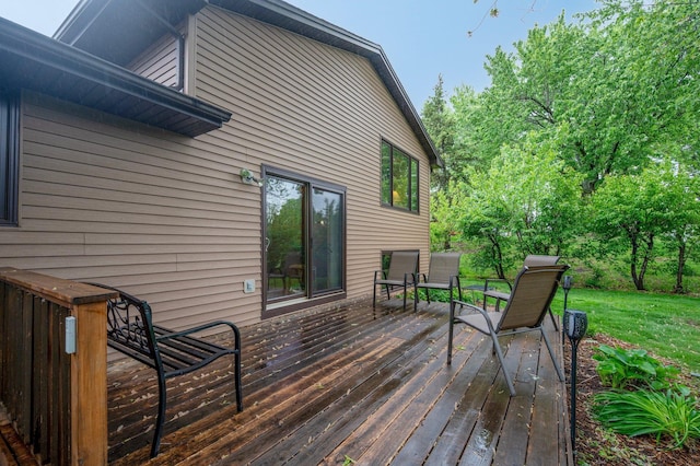 4781 Zealand Ave N, New Hope, MN 55428 - view of wooden deck