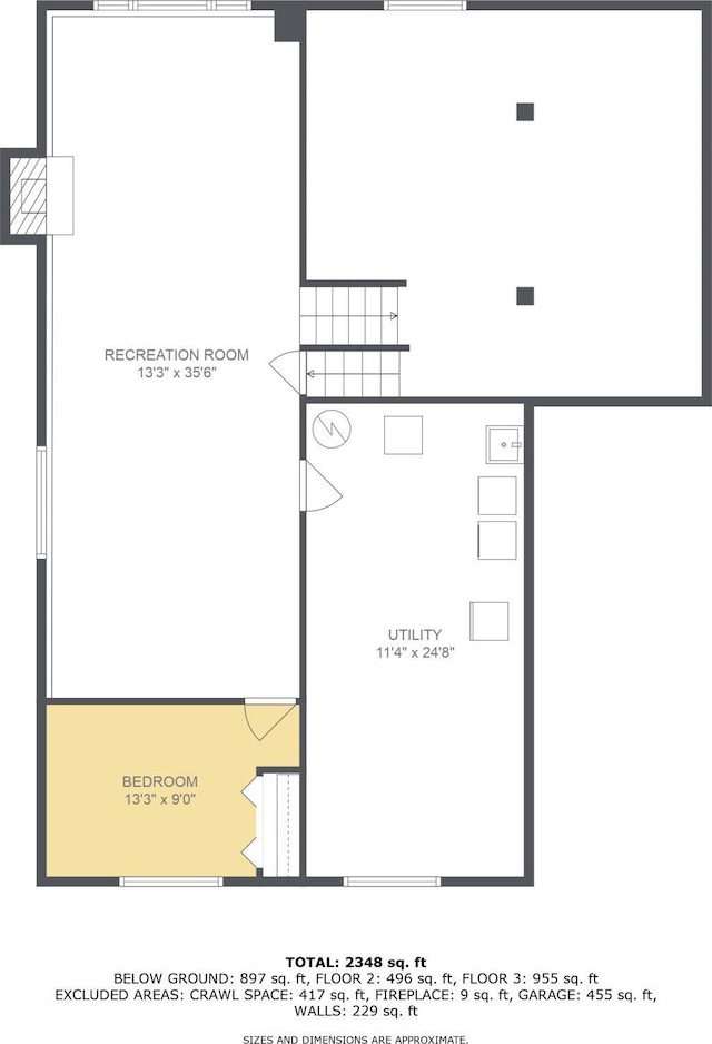 4781 Zealand Ave N, New Hope, MN 55428 - view of floor plan / room layout