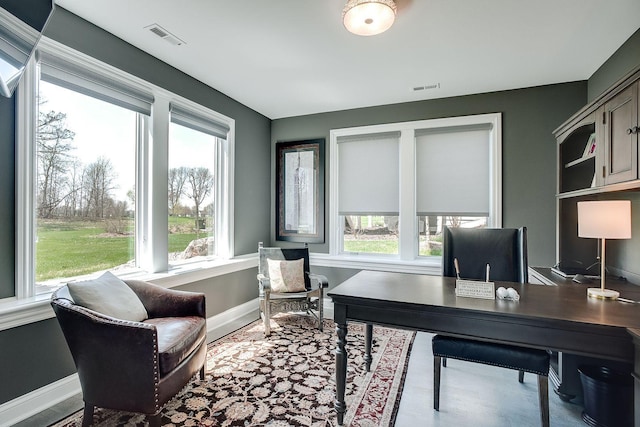 677 Shawnee Woods Rd, Medina, MN 55340 - office with healthy amount of natural light and baseboards