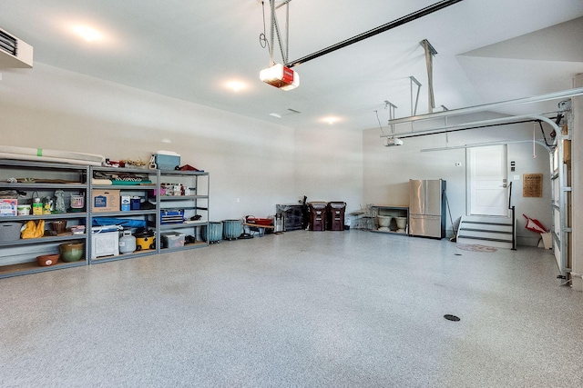 677 Shawnee Woods Rd, Medina, MN 55340 - garage featuring a garage door opener