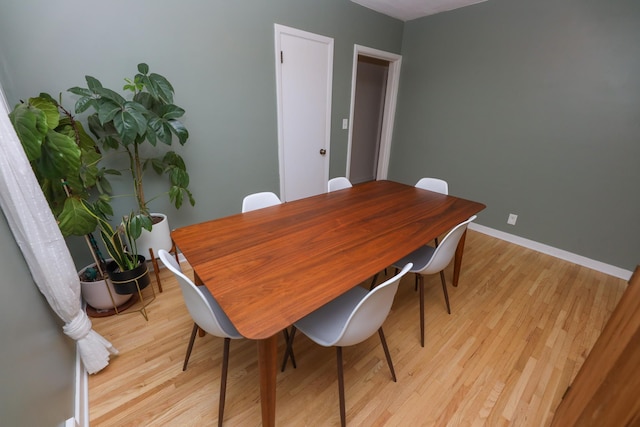 1423 Cedar St, Alexandria, MN 56308 - dining area with light wood finished floors and baseboards