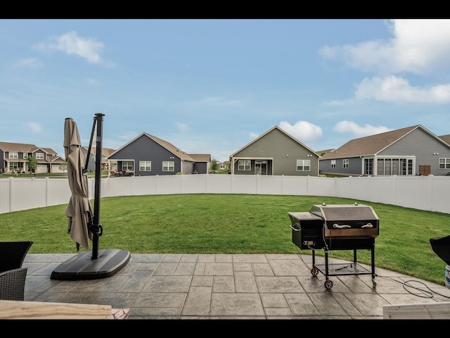 1750 Astoria Dr, Shakopee, MN 55379 - view of patio / terrace featuring a residential view and area for grilling