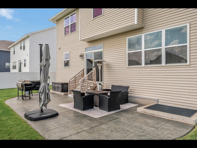 1750 Astoria Dr, Shakopee, MN 55379 - view of patio with a grill