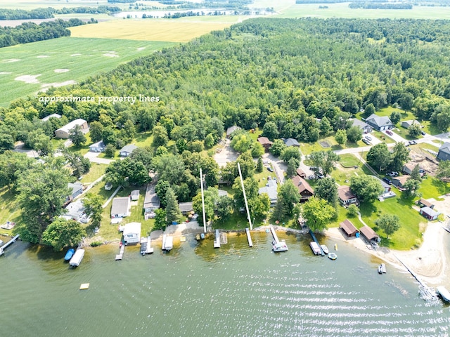 13914 Elmer Hanson Dr SE, Woodside Twp, MN 56736 - aerial view of property and surrounding area featuring a nearby body of water