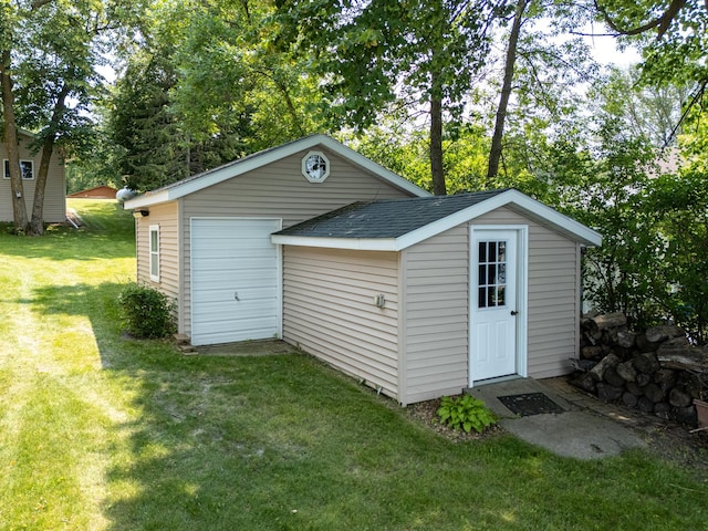 13914 Elmer Hanson Dr SE, Woodside Twp, MN 56736 - view of shed with view of wooded area