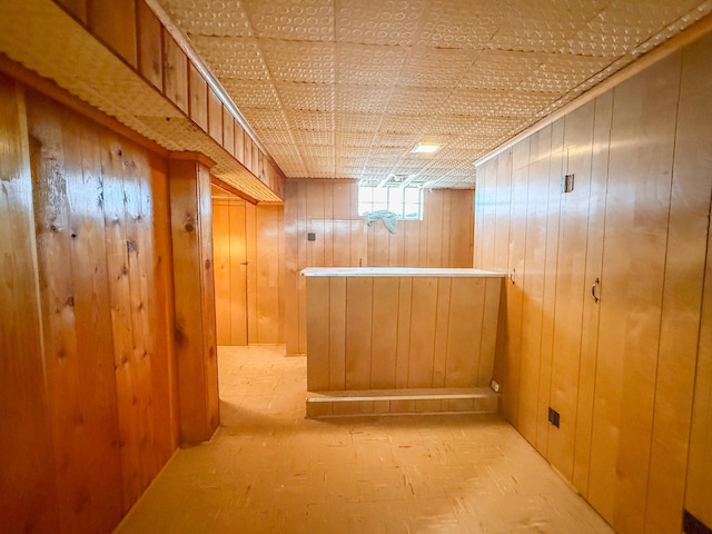 938 Selby Ave, Saint Paul Park, MN 55071 - below grade area featuring wooden walls