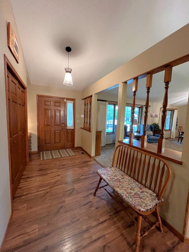 1715 Hansen Dr SW, Willmar, MN 56201 - foyer with wood finished floors and baseboards