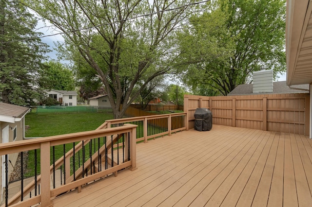222 6th Ave NW, Byron, MN 55920 - view of wooden deck