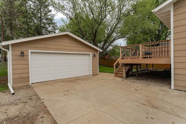 222 6th Ave NW, Byron, MN 55920 - view of detached garage
