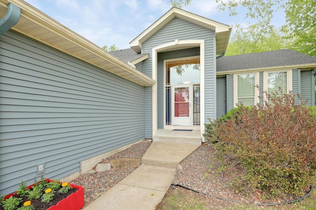 22669 128th Ave N, Rogers, MN 55374 - doorway to property with roof with shingles