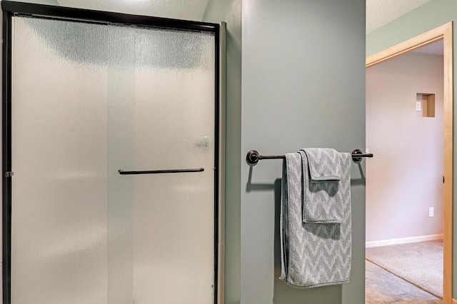 22669 128th Ave N, Rogers, MN 55374 - full bathroom with a stall shower and baseboards