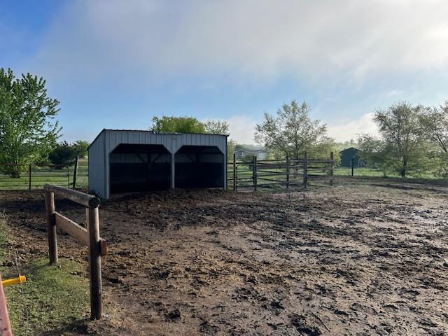 42626 County Highway 125, Perham Twp, MN 56573 - view of pole building with a view of countryside
