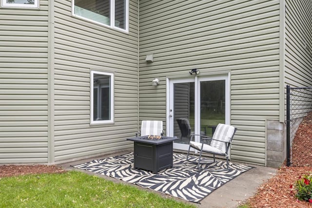 1279 146th Ln NW, Andover, MN 55304 - view of patio / terrace featuring a fire pit
