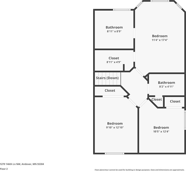 1279 146th Ln NW, Andover, MN 55304 - home floor plan