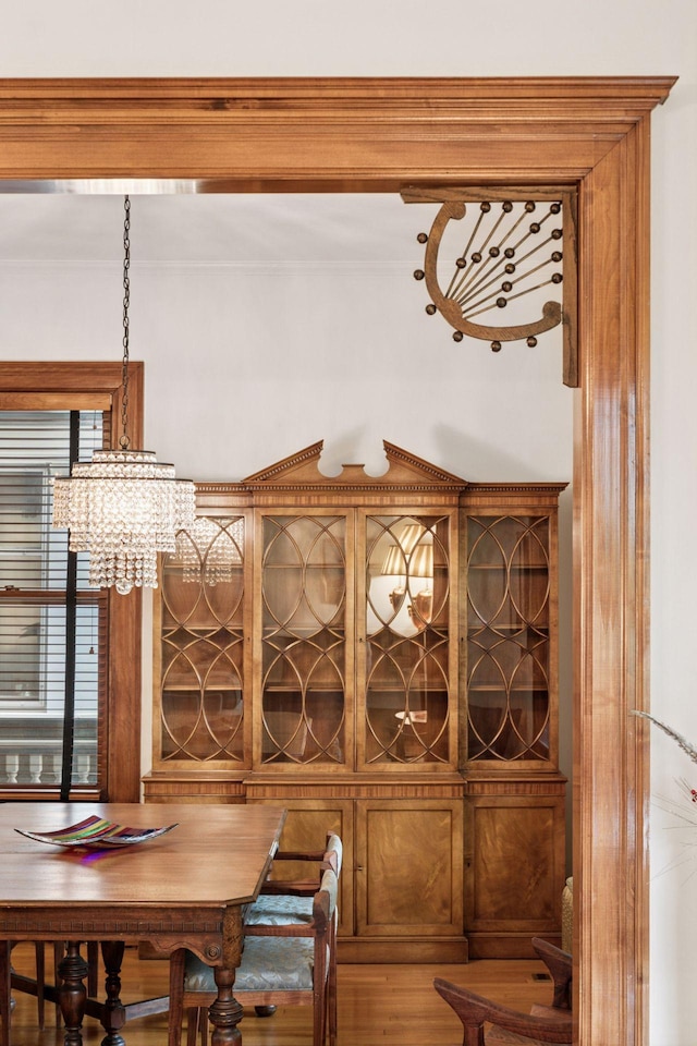 776 Summit Ave, Saint Paul, MN 55105 - dining area view of a chandelier