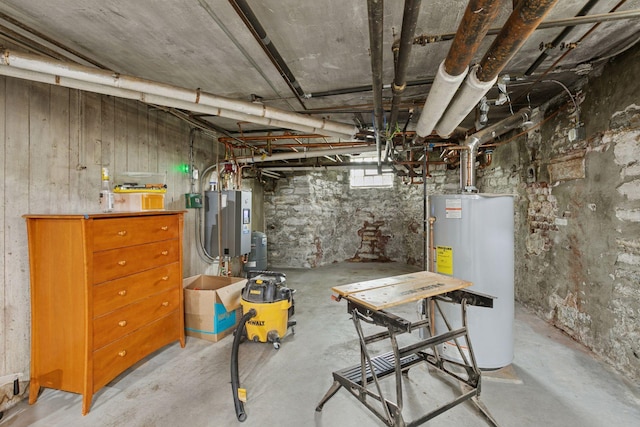 776 Summit Ave, Saint Paul, MN 55105 - below grade area with gas water heater and water heater